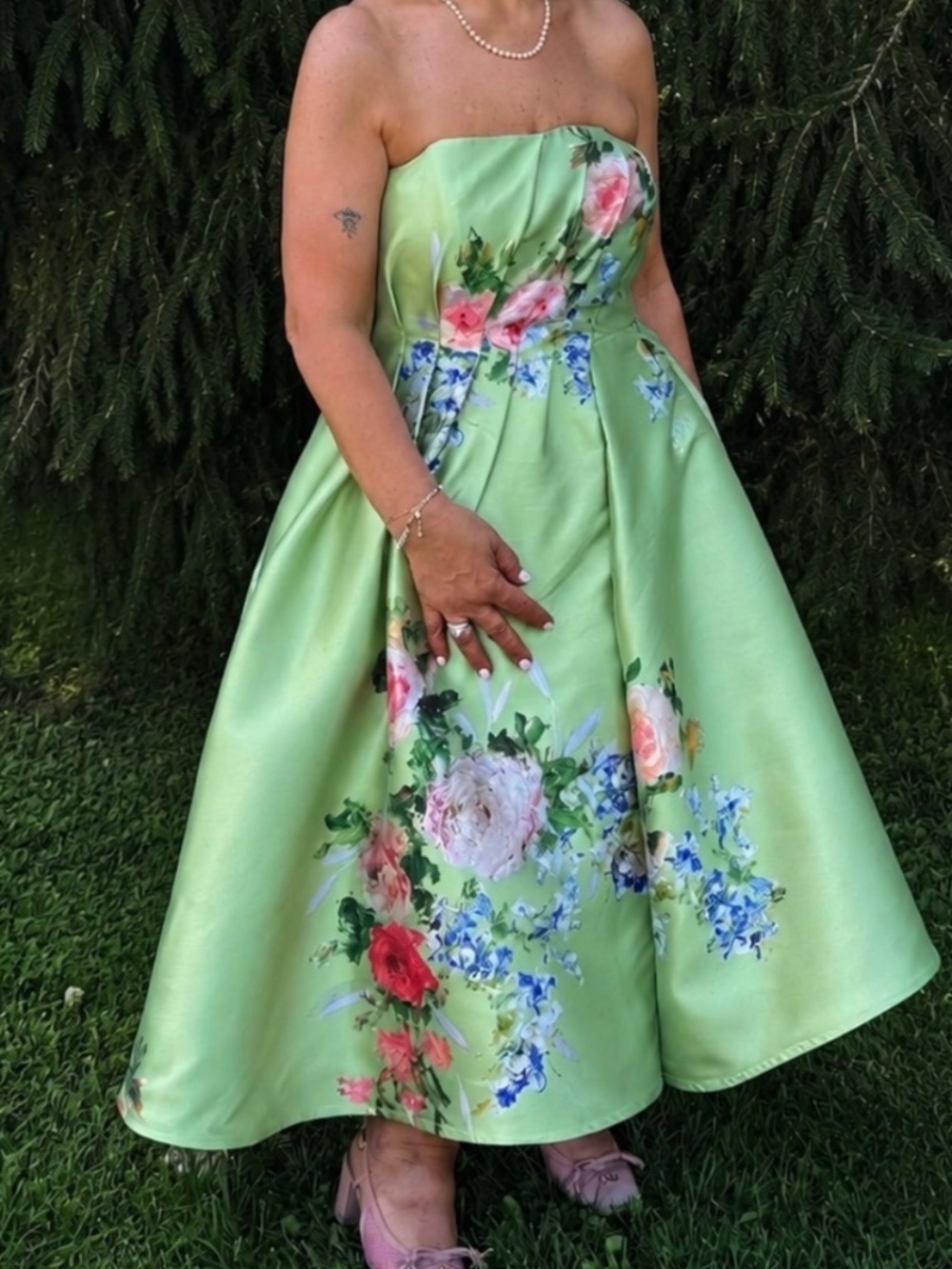 Floral Dress. Audrey & Brookes